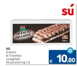 C+C Cash and Carry sù trancio di Tiramisù congelato offerta