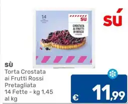 C+C Cash and Carry sù Torta Crostata ai Frutti Rossi offerta
