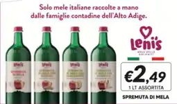 Supermercati Visotto Lenis Spremuta di Mela offerta
