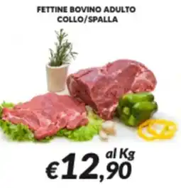 Supermercati Visotto Fettine Bovino Adulto Collo/Spalla offerta