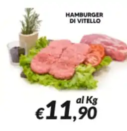 Supermercati Visotto HAMBURGER DI VITELLO offerta