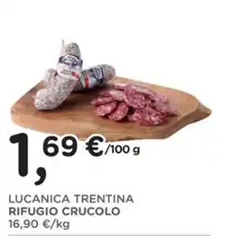 Poli LUCANICA TRENTINA RIFUGIO CRUCOLO offerta