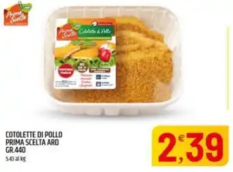 Ard Discount Cotolette di pollo Prima Scelta offerta