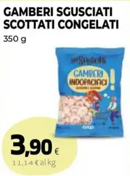 Extracoop Gamberi sgusciati scottati congelati offerta