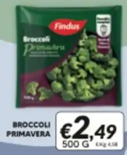 Supermercati Visotto Findus Broccoli Primavera offerta