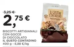 Poli Biscotti Artigianali con Gocce di Cioccolato Il Gusto Contadino offerta