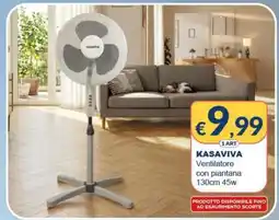 Mister Risparmio KASAVIVA Ventilatore con piantana offerta
