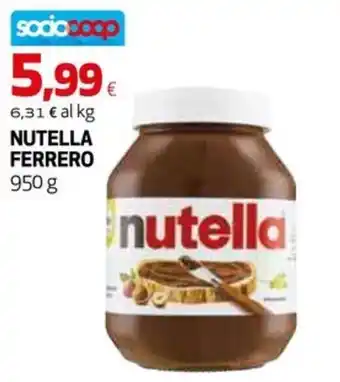 Extracoop Nutella Ferrero offerta