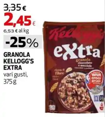 Extracoop Granola Kellogg's Extra offerta