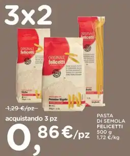 Poli Pasta di semola Felicetti offerta