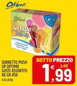 Ard Discount Sorbetto Push Up Optimo offerta