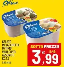 Ard Discount Gelato in vaschetta Optimo offerta
