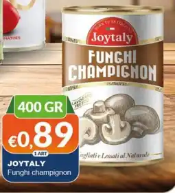 Mister Risparmio Joytaly Funghi champignon offerta