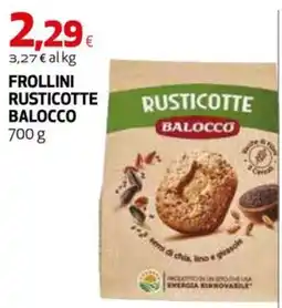 Extracoop Frollini Rusticotte Balocco offerta