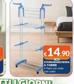 Mister Risparmio STENDIBIANCHERIA A TORRE offerta