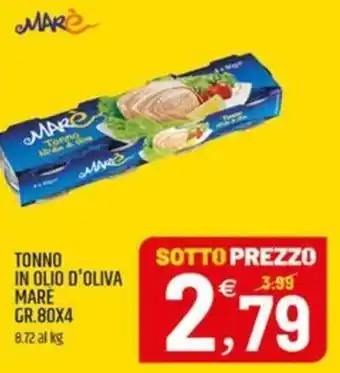Ard Discount Tonno in olio d'oliva Mare offerta