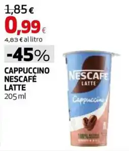 Extracoop Cappuccino Nescafé Latte offerta