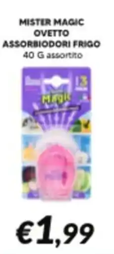 Supermercati Visotto Mister Magic Ovetto Assorbiodori Frigo offerta