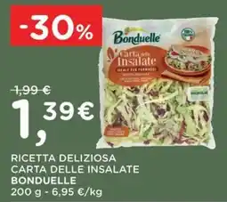 Poli Carta delle Insalate Bonduelle offerta