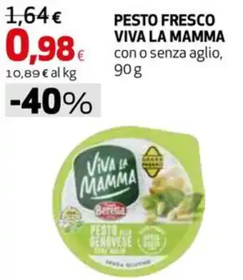Extracoop Pesto fresco Viva la Mamma offerta