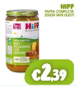 Franzy's HiPP Pappa Completa Baby Spezzatino con Verdure offerta