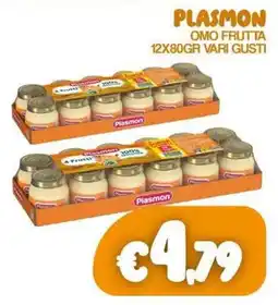 Franzy's PLASMON OMO FRUTTA offerta