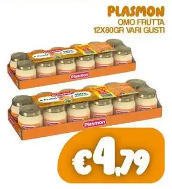 Franzy's PLASMON OMO FRUTTA offerta
