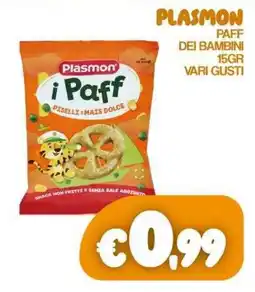 Franzy's Plasmon i Paff offerta