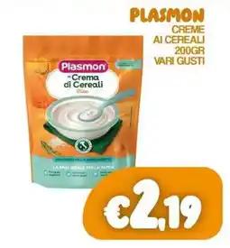 Franzy's Plasmon Crema di Cereali offerta