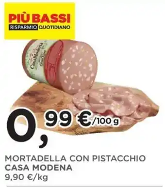 Poli Mortadella con pistacchio Casa Modena offerta