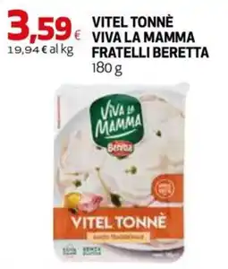 Extracoop Vitel Tonnè Viva La Mamma Fratelli Beretta offerta