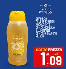 Ard Discount Shampoo Tale of Essence Addolcente con Camomilla/Illuminante con Olio di Argan offerta