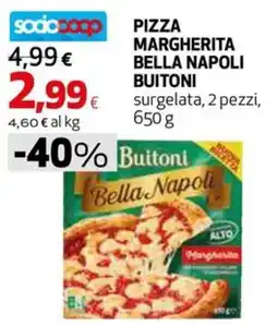 Extracoop Pizza Margherita Bella Napoli Buitoni offerta