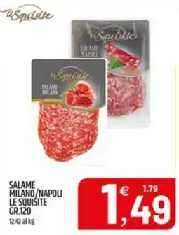 Ard Discount Salame Milano/Napoli Le Squisite offerta