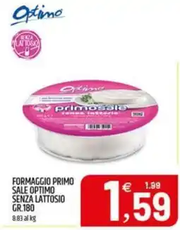 Ard Discount Formaggio Primo Sale Optimo senza lattosio offerta