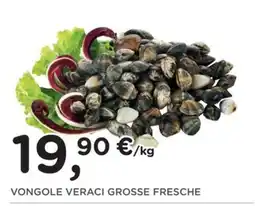 Poli VONGOLE VERACI GROSSE FRESCHE offerta