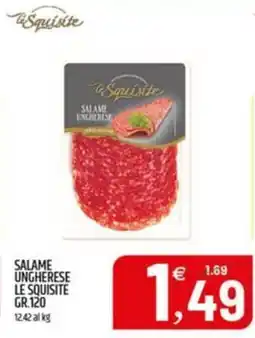 Ard Discount Salame Ungherese Le Squisite offerta