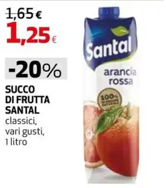 Extracoop Succo di frutta Santal offerta