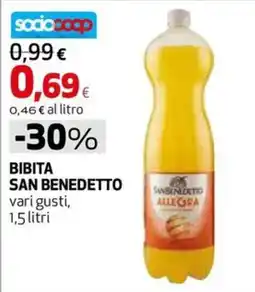 Extracoop BIBITA SAN BENEDETTO offerta