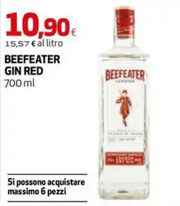 Extracoop BEEFEATER GIN RED offerta