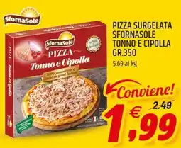 Ard Discount Pizza surgelata SfornaSole Tonno e Cipolla offerta