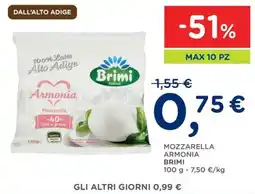 Poli Mozzarella Armonia Brimi offerta