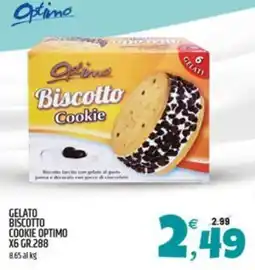 Ard Discount Biscotto Cookie Optimo offerta