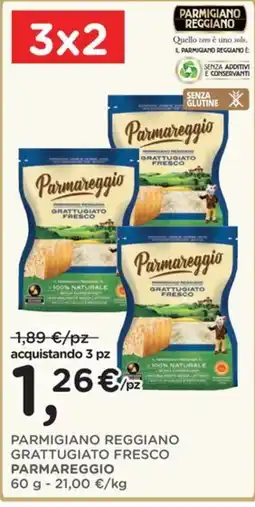 Poli Parmigiano Reggiano Grattugiato Fresco Parmareggio offerta