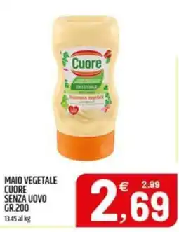 Ard Discount Maio vegetale Cuore senza uovo offerta