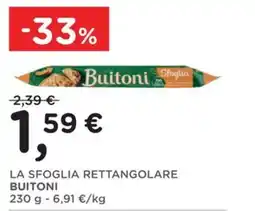 Poli LA SFOGLIA RETTANGOLARE BUITONI offerta