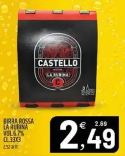 Ard Discount CASTELLO LA RUBINA offerta
