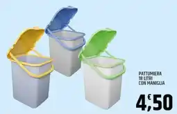 Ard Discount PATTUMIERA CON MANIGLIA offerta