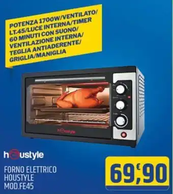 Ard Discount Forno Elettrico Houstyle offerta