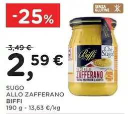 Poli Sugo allo zafferano Biffi offerta